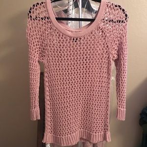 American Eagle Outfitters crochet sweater